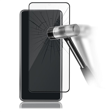 Panzer Full-Fit Samsung Galaxy A12/A32 Panssarilasi - Musta