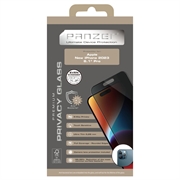 iPhone 15 Pro Panzer Premium Full-Fit Privacy Panssarilasi - 9H