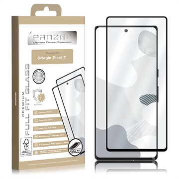 Panzer Premium Full Fit Google Pixel 7 Panssarilasi - 9H - Musta