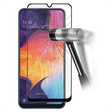 Panzer Premium Full Fit Samsung Galaxy A50, Galaxy A30 Panssarilasi - 9H