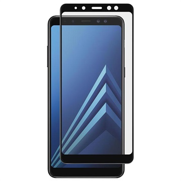 Samsung Galaxy A8 (2018) Panzer Premium Panssarilasi - Musta