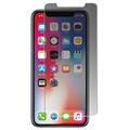 iPhone X / iPhone XS Panzer Privacy Näytönsuoja Karkaistua Lasia (Avoin pakkaus - Erinomainen) - 2-Way