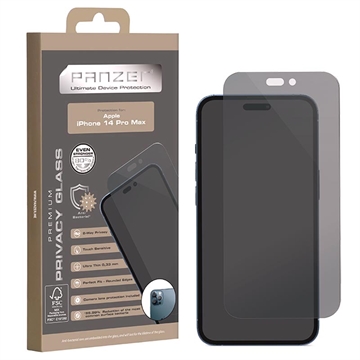 Panzer Premium Full-Fit Privacy iPhone 14 Pro Max Panssarilasi - 9H