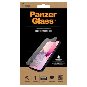 PanzerGlass AntiBacterial iPhone 13 Mini Panssarilasi - 9H