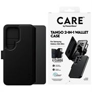 Samsung Galaxy S26 Ultra PanzerGlass Care Tango 2-in-1 lompakkokotelo - MagSafe-yhteensopiva - Musta