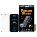iPhone 12 Pro Max PanzerGlass AntiBacterial Panssarilasi - 9H - Case Friendly - Musta Reuna