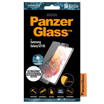 PanzerGlass CF Antibacterial Samsung Galaxy S21 5G Panssarilasi - 9H - Musta