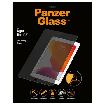 PanzerGlass Case Friendly Privacy iPad 10.2 2019/2020/2021 Panssarilasi (Avoin pakkaus - Erinomainen)