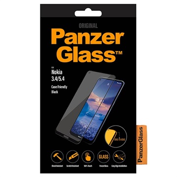 PanzerGlass Case Friendly Nokia 3.4/5.4 Panssarilasi - 9H - Musta