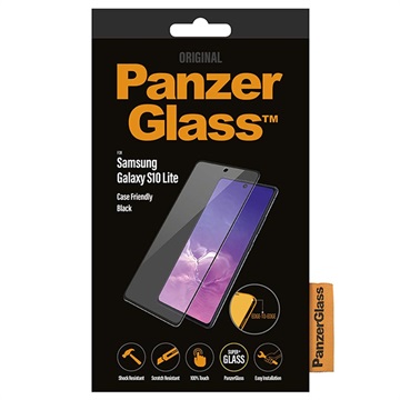PanzerGlass Case Friendly Samsung Galaxy S10 Lite Panssarilasi - 9H - Musta