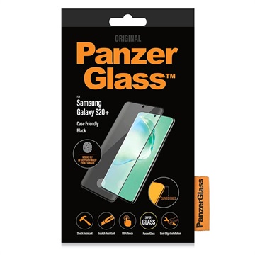 PanzerGlass Case Friendly Samsung Galaxy S20+ Panssarilasi - Musta