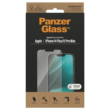 PanzerGlass Classic Fit iPhone 13 Pro Max/14 Plus Panssarilasi - 9H