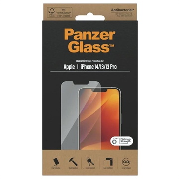 PanzerGlass Classic Fit iPhone 13/13 Pro/14 Panssarilasi - 9H