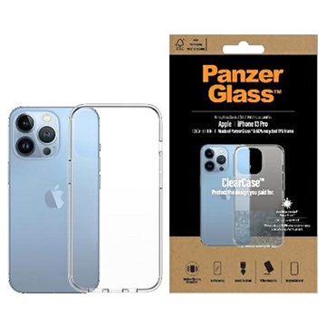 PanzerGlass ClearCase iPhone 13 Pro Antibakteerinen Kotelo - Kirkas
