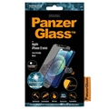 iPhone 12 Mini PanzerGlass Case Friendly CamSlider Panssarilasi - Musta Reuna