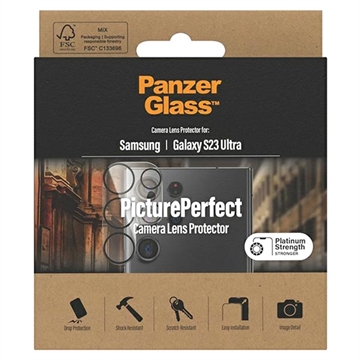 PanzerGlass PicturePerfect Samsung Galaxy S23 Ultra 5G Kameran Linssin Suoja