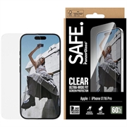 iPhone 17/16 Pro PanzerGlass Safe Ultra-Wide Fit Panssarilasi - 9H - Kirkas