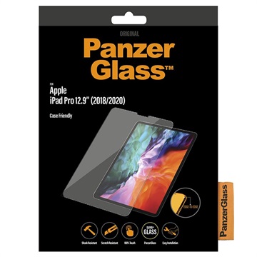 PanzerGlass iPad Pro 12.9 2018/2020 Panssarilasi - 9H - Musta