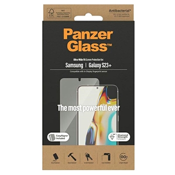 PanzerGlass Ultra-Wide Fit Samsung Galaxy S23+ 5G Panssarilasi - 9H