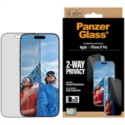 iPhone 17 Pro PanzerGlass Ultra-Wide Fit EasyAligner 2-Way Tietosuoja Panssarilasi - 9H - musta reuna