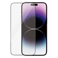 iPhone 14 Pro Max PanzerGlass Ultra-Wide Fit EasyAligner -Panssarilasi - 9H - musta kehys