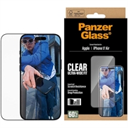 iPhone Air PanzerGlass Ultra-Wide Fit EasyAligner -Panssarilasi - 9H - musta reuna