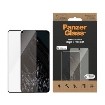 Google Pixel 8 Pro PanzerGlass Ultra-Wide Fit Panssarilasi - 9H - Musta Reuna