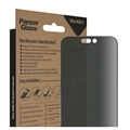 iPhone 14 Pro Max PanzerGlass Ultra-Wide Fit Privacy EasyAligner Panssarilasi - 9H - Musta Reuna