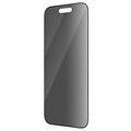 iPhone 14 Pro PanzerGlass Ultra-Wide Fit Privacy EasyAligner Panssarilasi - 9H - Musta Reuna