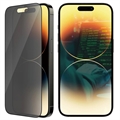 iPhone 14 Pro PanzerGlass Ultra-Wide Fit Privacy EasyAligner Panssarilasi - 9H - Musta Reuna