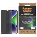 iPhone 13 Pro Max/14 Plus PanzerGlass Ultra-Wide Fit Privacy EasyAligner Panssarilasi - 9H - Musta Reuna