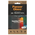 PanzerGlass Ultra-Wide Fit Privacy iPhone 13/13 Pro/14 Panssarilasi - Musta
