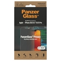 PanzerGlass Ultra-Wide Fit Privacy iPhone 13/13 Pro/14 Panssarilasi - 9H - Musta