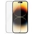 iPhone 14 Pro PanzerGlass Ultra-Wide Fit EasyAligner -Panssarilasi - 9H - musta reuna - musta reuna