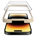 iPhone 14 Pro PanzerGlass Ultra-Wide Fit EasyAligner -Panssarilasi - 9H - musta reuna - musta reuna