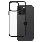 iPhone 16 Pro PanzerGlass Care Urban Combat kotelo - Musta / Läpinäkyvä
