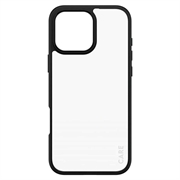 iPhone 16 Pro PanzerGlass Care Urban Combat kotelo - Musta / Läpinäkyvä