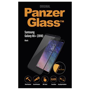 PanzerGlass Samsung Galaxy A6+ (2018) Panssarilasi - Musta