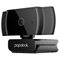 Papalook AF925 FullHD Verkkokamera Automaattitarkennuksella - Musta