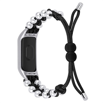 Pearl Braided Sarjan Xiaomi Mi Band 5/6 Ranneke