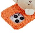 3D Plush Doll iPhone 14 Pro TPU Suojakuori