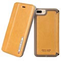 iPhone 7 Plus / iPhone 8 Plus Pierre Cardin Nahkainen Läppäkotelo
