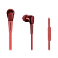 Pioneer Digital Life SE-CL722T-R In-Ear Headphones with Microphone - Red