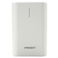 Pisen TS-D234 Compact QC3.0&PD Varavirtalähde - 10000mAh - Valkoinen