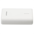 Pisen TS-D234 Compact QC3.0&PD Varavirtalähde - 10000mAh - Valkoinen