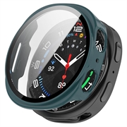 Samsung Galaxy Watch9 Muovikotelo Panssarilasi - 44mm - Vihreä