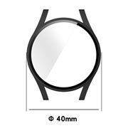 Samsung Galaxy Watch FE Muovikotelo Panssarilasi - 40mm - Ruusukulta