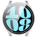 Samsung Galaxy Watch6 Muovikotelo Panssarilasi - 9Hlla Panssarilasi - 9H - 44mm - Hopea
