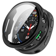 Samsung Galaxy Watch9 Muovikotelo Panssarilasi - 40mm - Musta