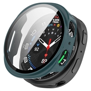 Samsung Galaxy Watch9 Muovikotelo Panssarilasi - 40mm - Vihreä